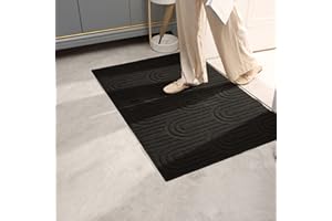 GRANNY SAYS Indoor Doormat, 20" x 32", Non-Slip Front Door Mats, Outdoor Welcome Mat Washable, Low Profile Indoor Door Mats for Entryway, Floor Inside Back Door Mats