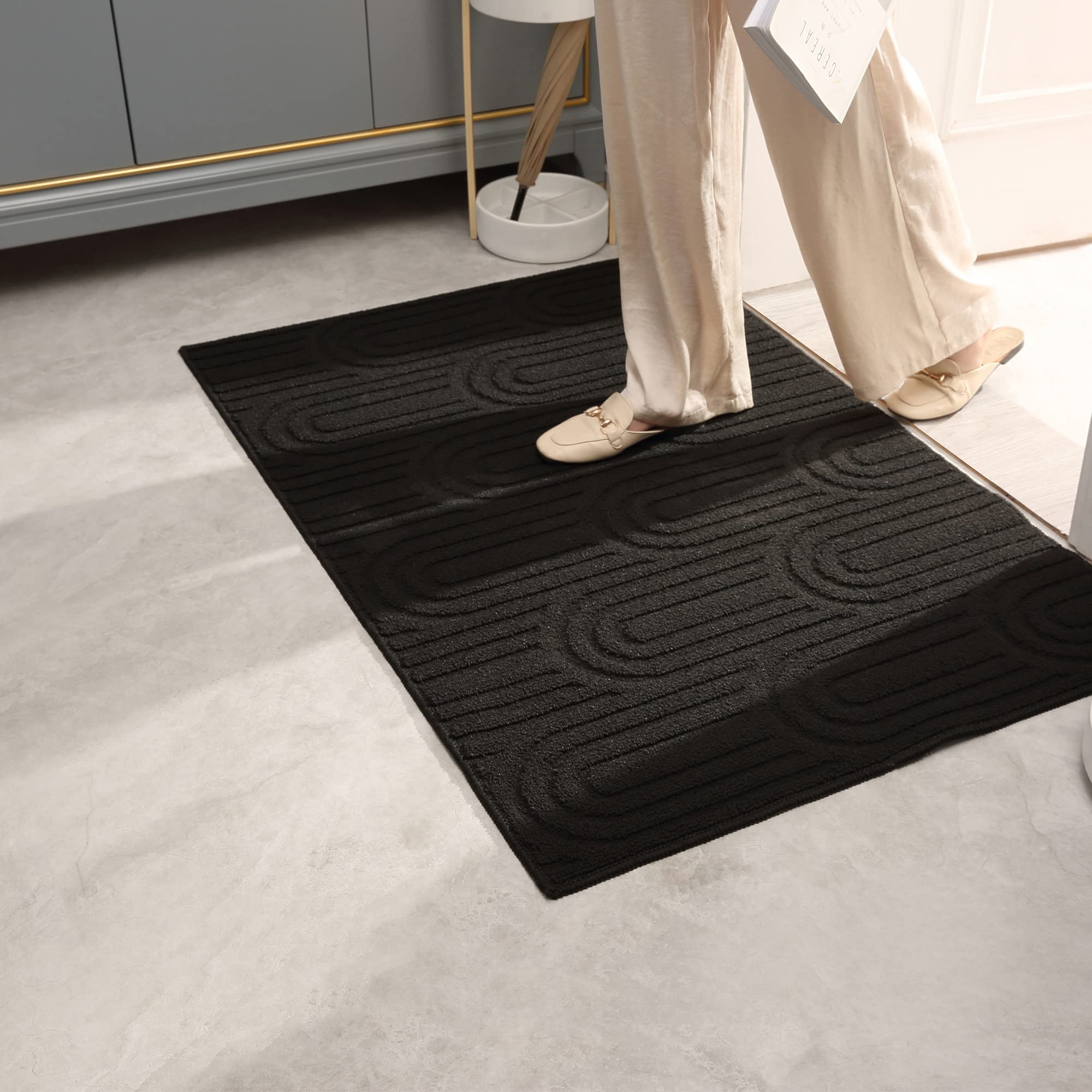 Photo 1 of GRANNY SAYS Indoor Doormat, 20" x 32", Non-Slip Front Door Mats, Outdoor Welcome Mat Washable, Low Profile Indoor Door Mats for Entryway, Floor Inside Back Doormats