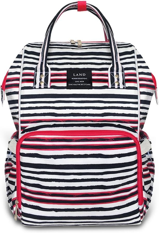 Heyi baby changing bag, travel bag, insulated, waterproof, multi-purpose, fits in prams, high capacity, modern, unique, portable handbag organiser