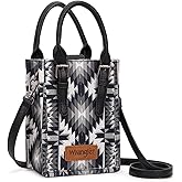 Wrangler Mini Handbags Purse for Girls and Women Cute Cow Print Crossbody Purse