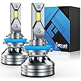 FAHREN H11 H9 H8 Light Bulb, New & Upgrade Ultra-Bright 6500K White, Easy Installation IP68 Waterproof Fog Bulb, Pack of 2