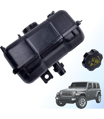Coolant Reservoir With Cap – For 2018-2023 Jeep Wrangler JL 2.0L Engine