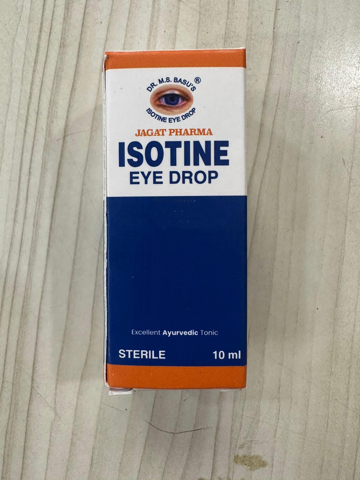 Isotine Eye Drop - for Complete Family - 6 Vails of 10 ml Each