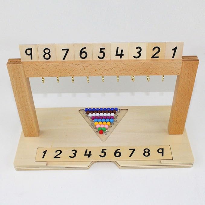 Montessori Hanger for Color Bead Stairs with Beads / Teen