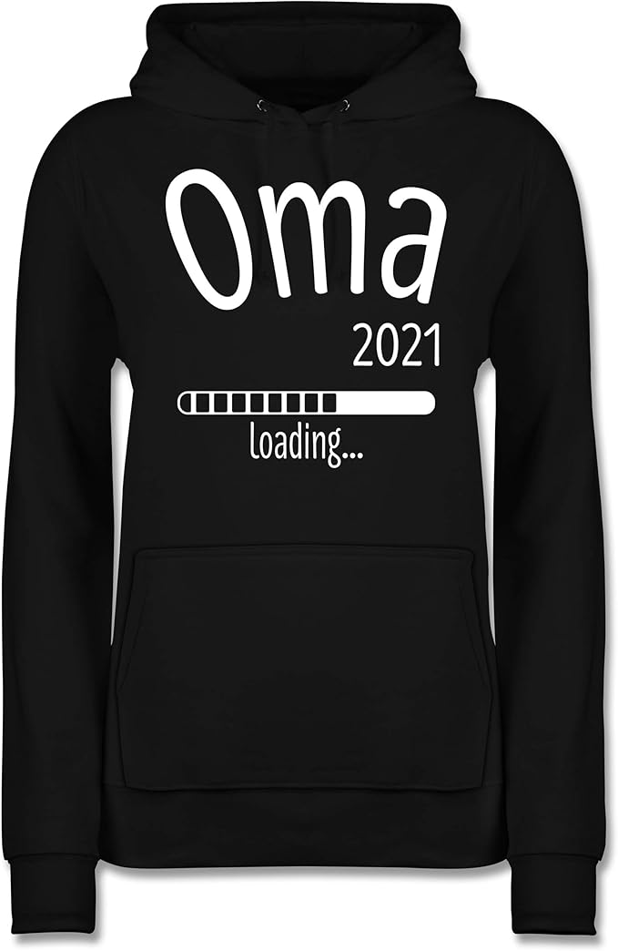 Shirtracer Oma Oma 2021 Loading Damen Hoodie Und Kapuzenpullover Fur Frauen Shirtracer Amazon De Bekleidung