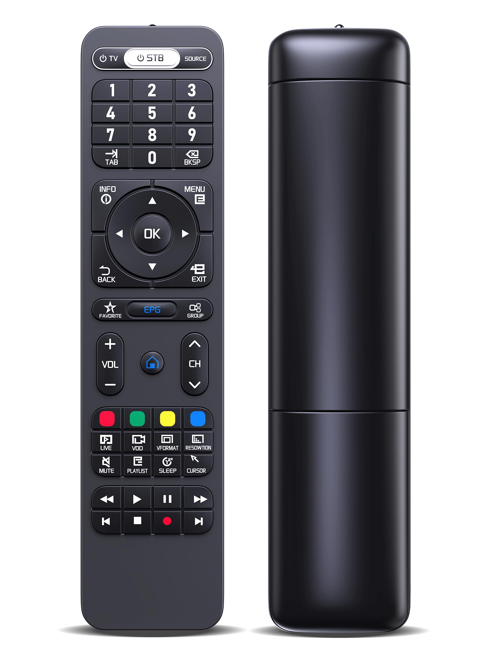New Formuler Replacement Remote Control for Formuler Z8 / Z7+ / Z7+ 5G / Zx/Zx 5G / Z Prime Dreamlink Android IP TV Box