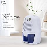 SA Products 500ml Portable Dehumidifier and Air Purifier White view 6