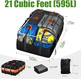 Signstek Car Roof Bag 21 Cu Ft Waterproof Large Luggage Carrier view 2