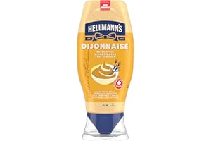 Hellmann's Dijonnaise Mayonnaise Type Dressing for Fries, Burgers, Potato Salads, Sandwiches, Dijonnaise with Real Dijon Must