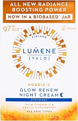 Lumene Nordic-C Valo Glow Renew Night Cream 50 ml Hyaluronic Acid view 2