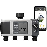 Orbit B-hyve XD 4-Port Smart Hose Watering Timer - 24634 | App Controlled, Smart WeatherSense, Bluetooth Sprinkler Timer with Remote Control, Multi Outlet Yard Irrigation System