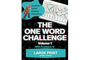 Wordbo Word Search Presents: The One Word Challenge with Professor O: Volume One