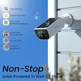 AOQEE 2K Solar Wireless Security Camera Outdoor Battery Powered PIR IP65 view 2