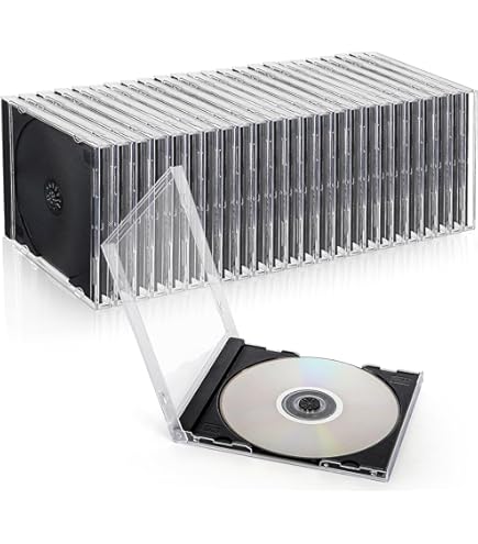※新品ケース交換済み　コンクリート[DVD] Amazon.com: LEIFIDE 50 Pieces Plastic CD Jewel Case Clear