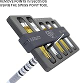 Target Darts Swiss Point Holder Case 5 Sets Points Tool Guide view 2