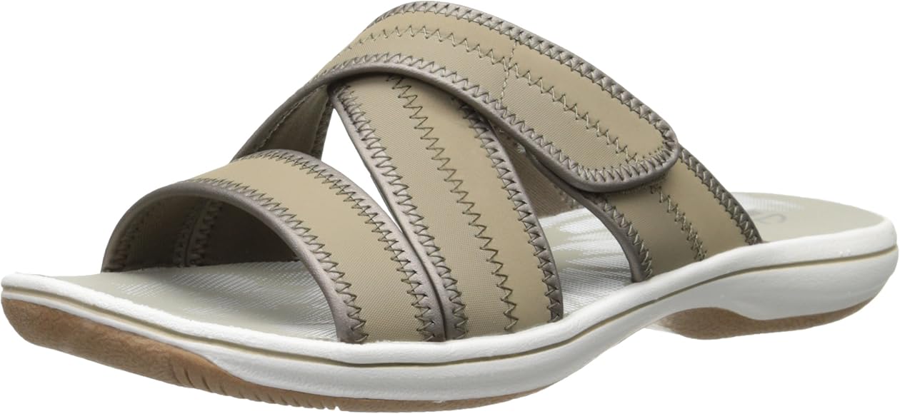 clarks grey sandals