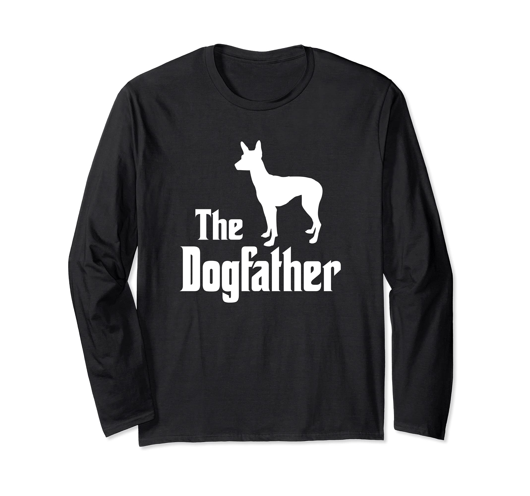 The Dogfather - funny dog gift, funny Mexican Hairless Dog Long Sleeve T-Shirt