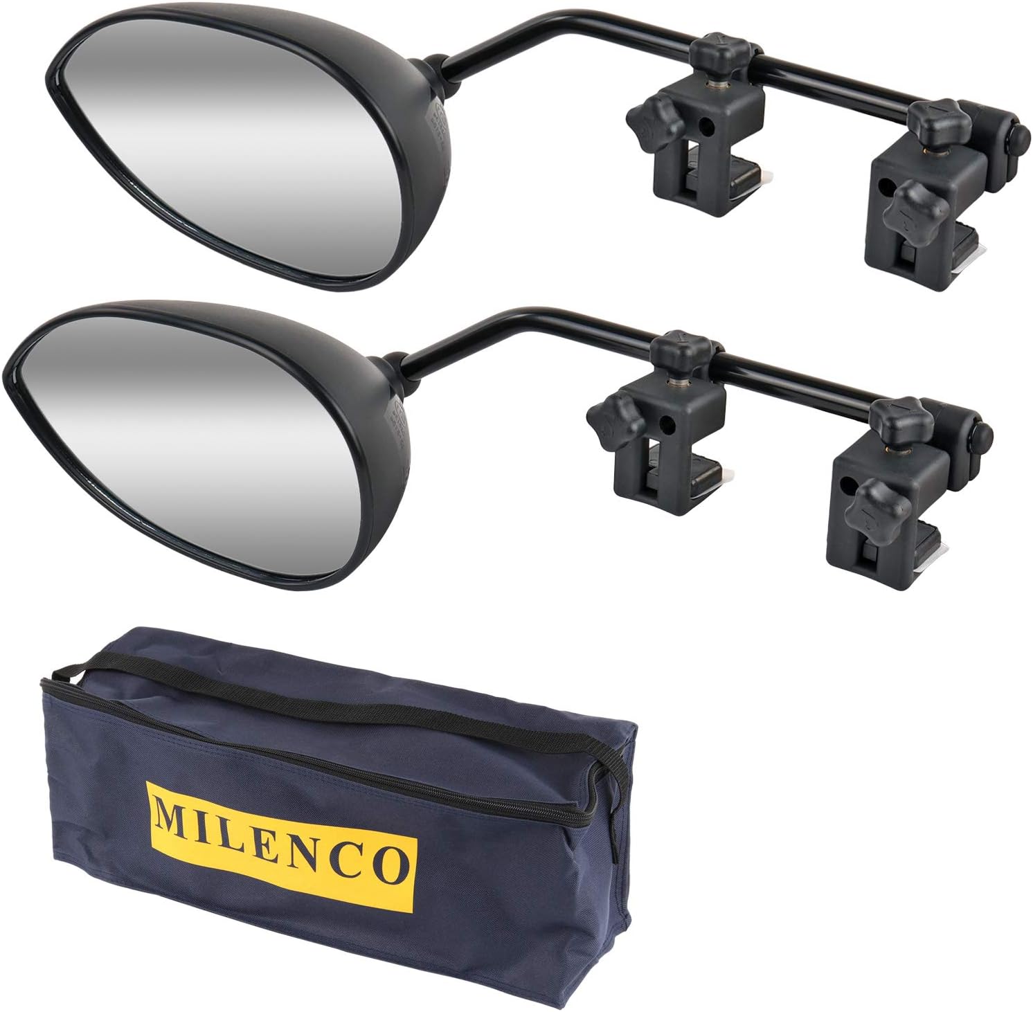 Milenco Aero3 150593624 Caravan Mirrors, Universal, Set of 2 Left and
