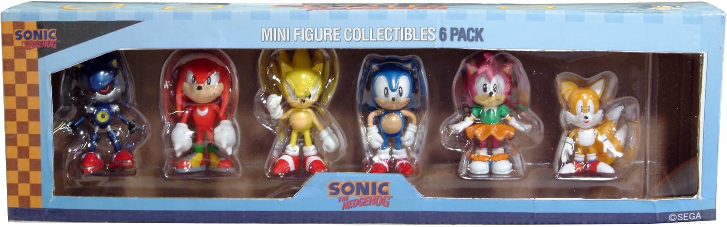 sonic mini figures