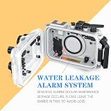 Sea frogs Waterproof Case for OM SYSTEM TG-7 195FT/60M Diving Camera Housing view 6