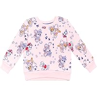 Hello Kitty Sweatshirt Für Mädchen – French Terry Pullover, Grau, Größe 7–8 Jahre