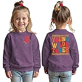 GLIGLITTR Young Wild and Three Sweatshirt Toddler Boy Girl 3rd Birthday Outfit 3 Year Old Third Bday Party Long Sleeve Shirts