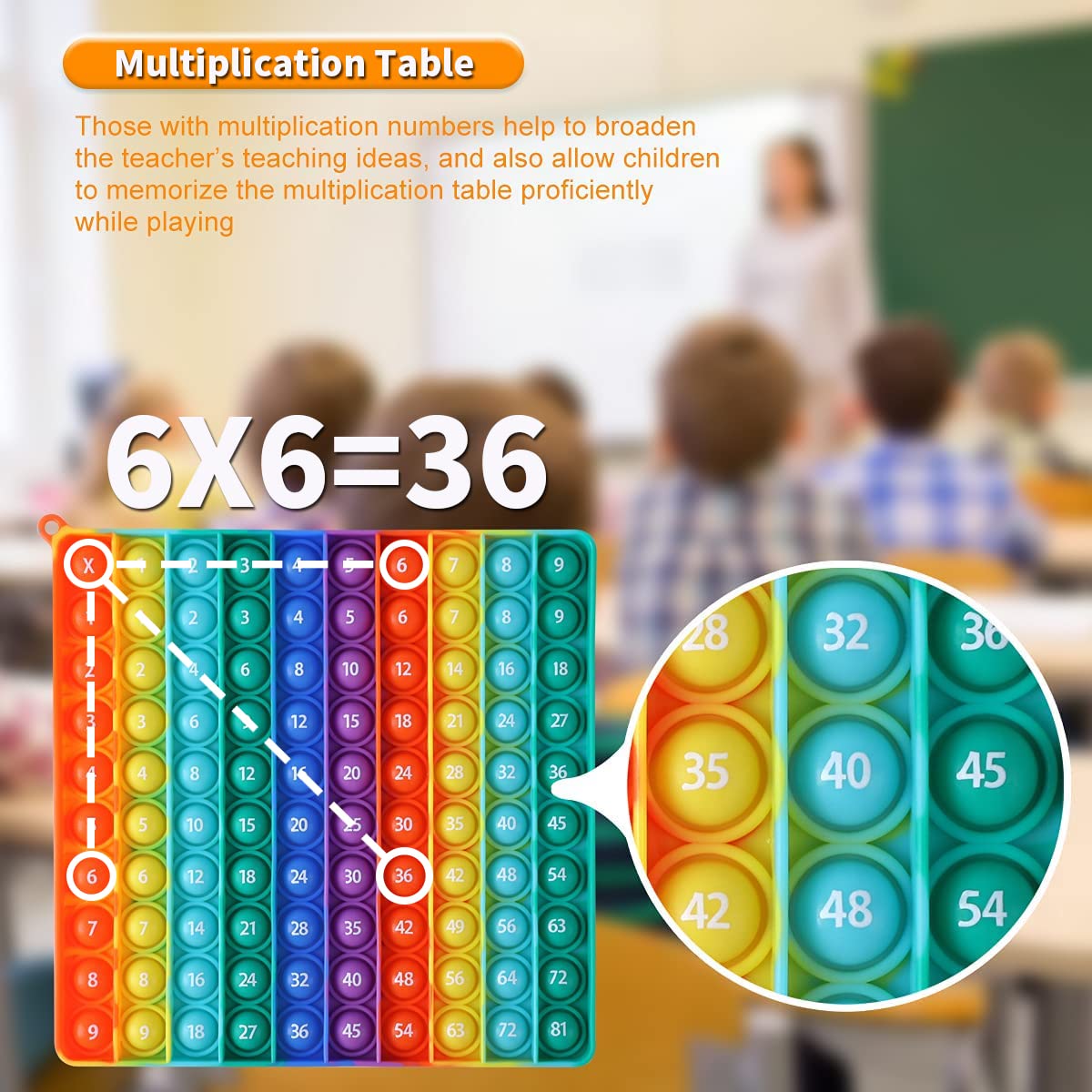 Mua P00p with Numbers Multiplication Table Game Fidget Math Toys,Stress ...