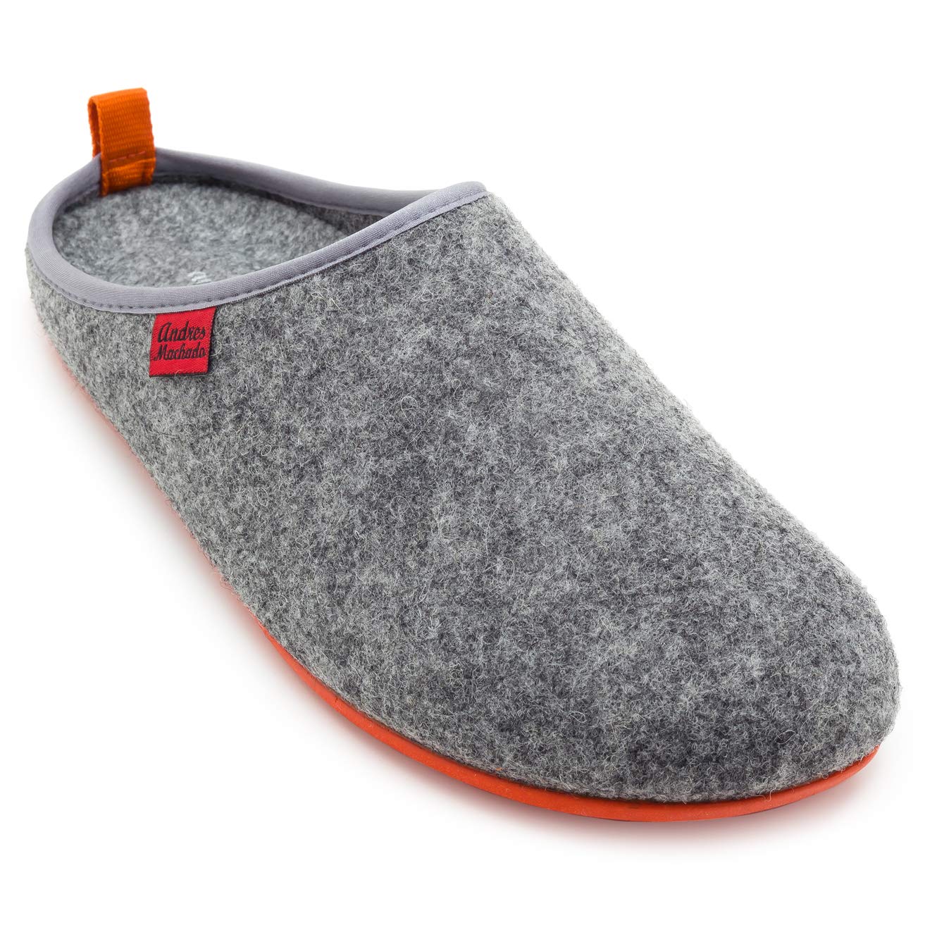Unisex Home Slippers for Men and Women - Summer and Winter - DYNAMIC - made of Wool & Felt - with anti-slip rubber outsole and removable Insole – Sizes UK 3.5 to 16 EU 37 to 50