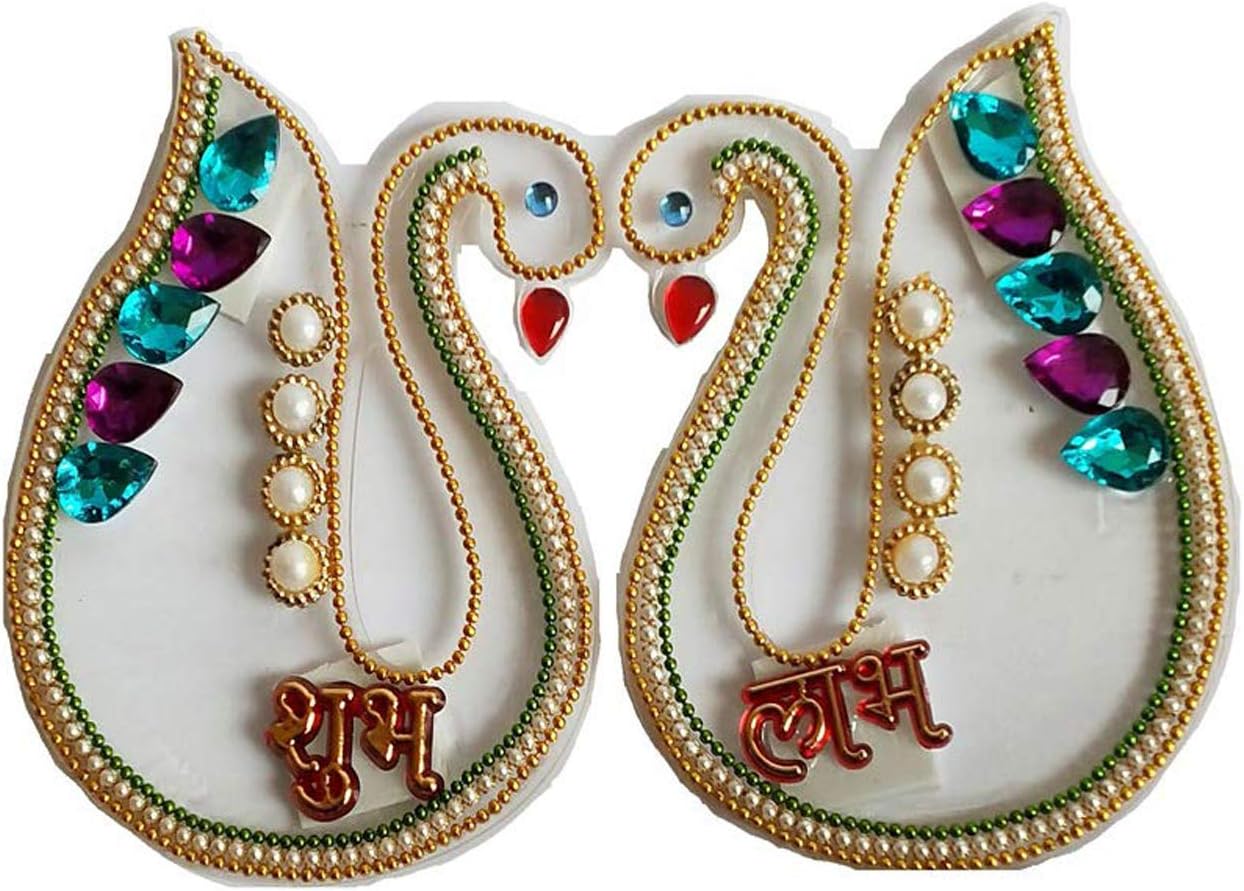 Buy Salvus App SOLUTIONS Acrylic Ganesh Shubh Labh Door Hanging