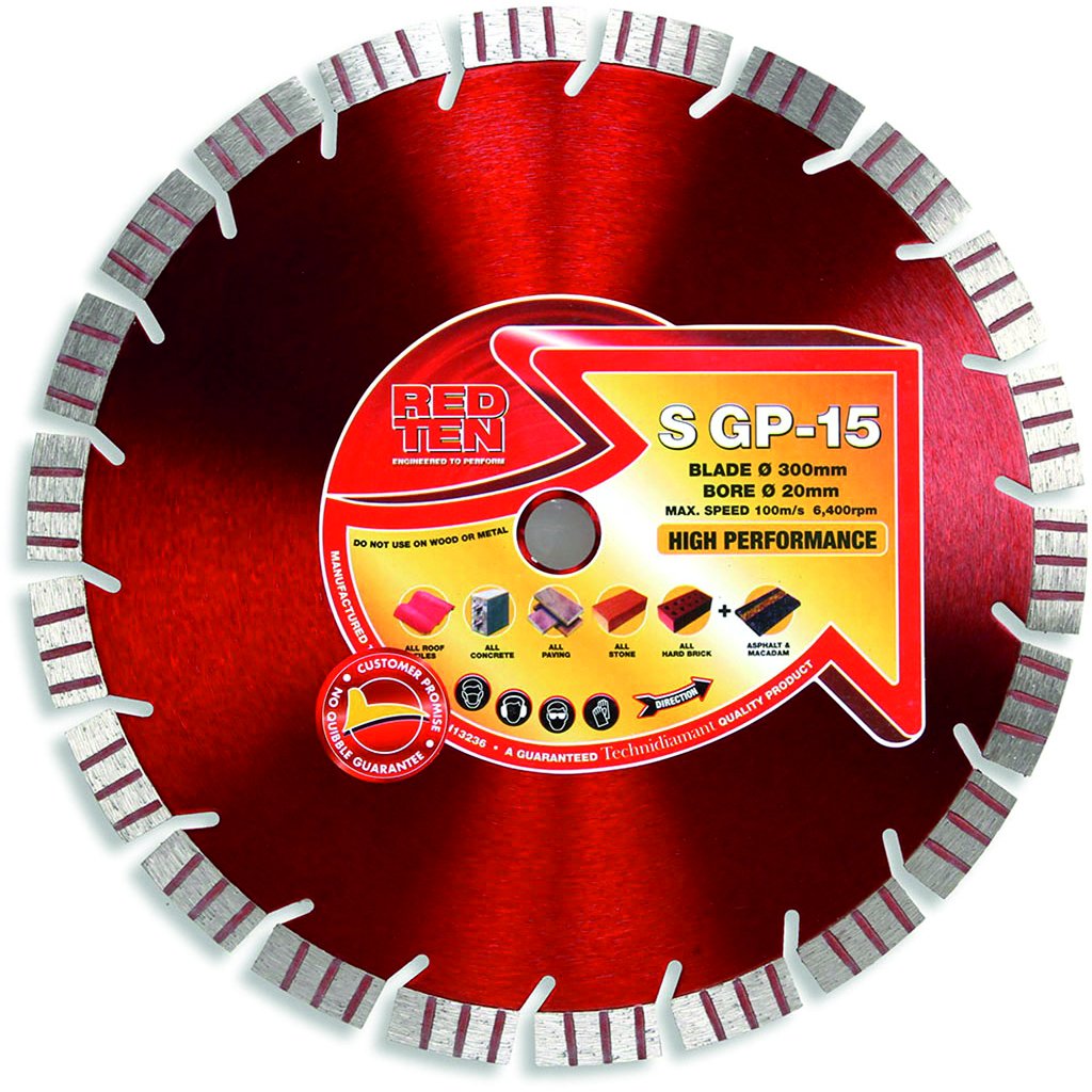 DART DB00290 Sgp-15 Diamond Blade, Red