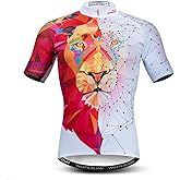 Weimostar Summer Men's Cycling Jersey Short Sleeve Mountain Bike Road Bicycle Shirt
