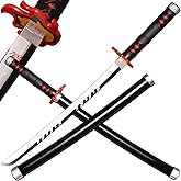SV Anime Demon Slayer Sword Katana 31 Inch Decorative Collectible Gift Cosplay Sword,Various Styles Available