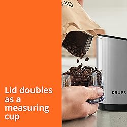KRUPS Electric Coffee Grinder: 3 oz Capacity, 200