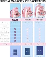Naturally KIDS Pink Dinosaur Backpack Toddler Girl Toys Stuffed Animal view 4