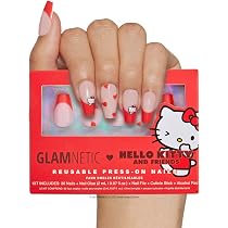 Amazon.com: Glamnetic x Hello Kitty® and Friends - Uñas a presión ...