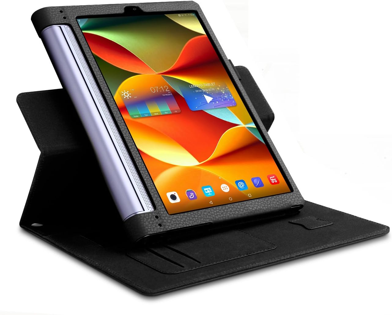 ELTD Lenovo Yoga Tab 3 Pro Cover, Book-Style Funda de Piel de ...