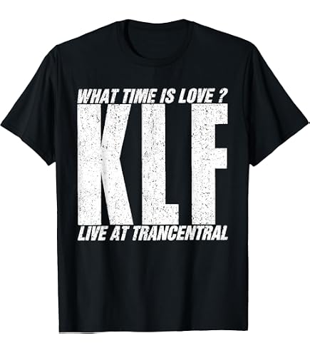 Amazon.com: Vintage The KLF What Time Is Love T-Shirt