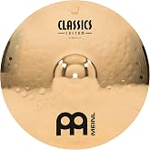 Meinl 16" Medium Crash Cymbal - Classics Custom Brilliant - Made in Germany, 2-YEAR WARRANTY (CC16MC-B)