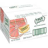 True Grapefruit Sugar Free Drink Mix Packets, Water Enhancer, 500 ct | Fresh-squeezed taste, non-GMO, gluten free, zero calories, mix in water, iced tea, cocktails, recipes &amp; seasonings