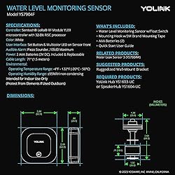 YoLink LoRa Smart Water Level Monitoring