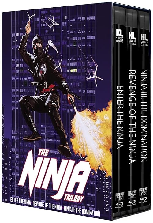 Ninja Trilogy [Enter the Ninja | Revenge of the Ninja | Ninja III: The Domination] (4KUHD)