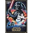 POSTER STOP ONLINE Star Wars Episode IV - A New Hope - Movie Poster/Print (40th Anniversary Collage - The Villains - Darth Vader & Stormtroopers) (Size 24" x 36")