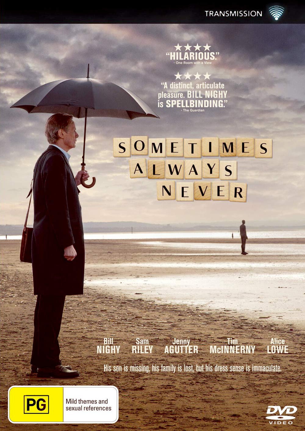 Sometimes Always Never | Bill Nighy, Sam Riley | NON USA Format | Region 4 Import - Australia