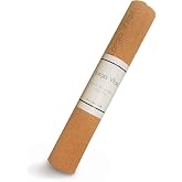 Larga Vitae Cork & Natural Rubber Yoga Mat | Non-Slip Hot Yoga Mat | Non-Toxic, TPE-Free, PVC-Free | Eco-Friendly, Sustainabl