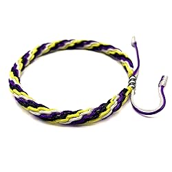 LAMIBEE Non-Binary Pride Bracelet, LGBTQ Enby Pride