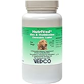 NutriVed Zinpro for Dogs (100 CHEWABLE Tablets)