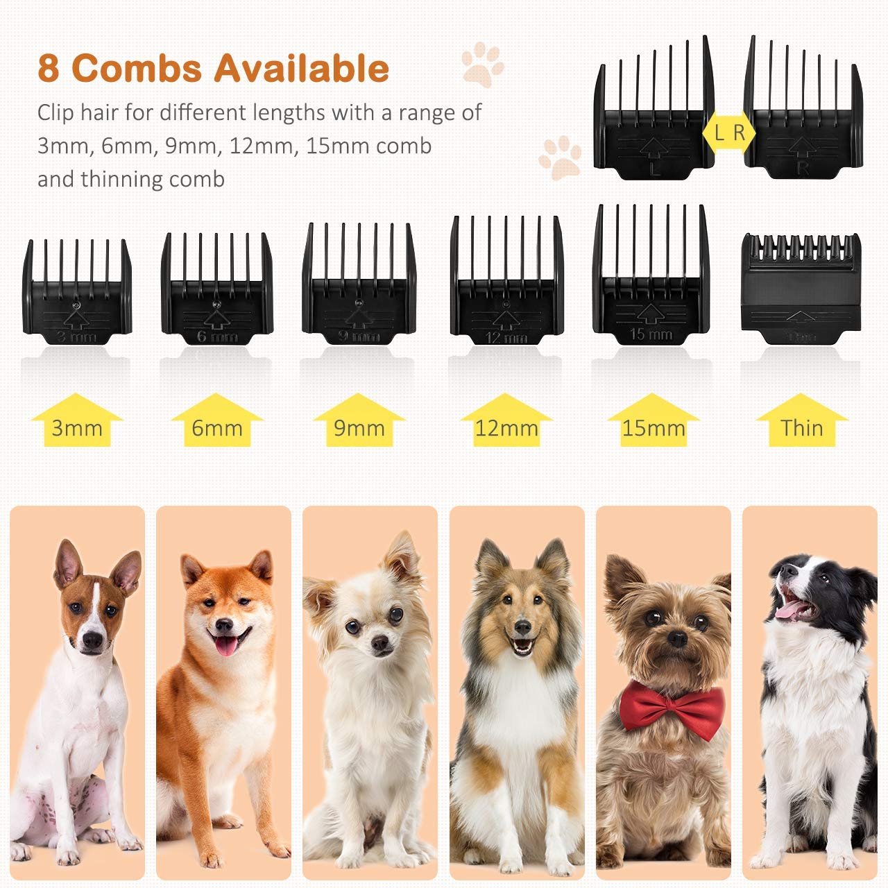 15 blade dog grooming
