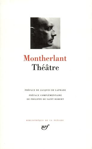 Download Montherlant : Théâtre PDF