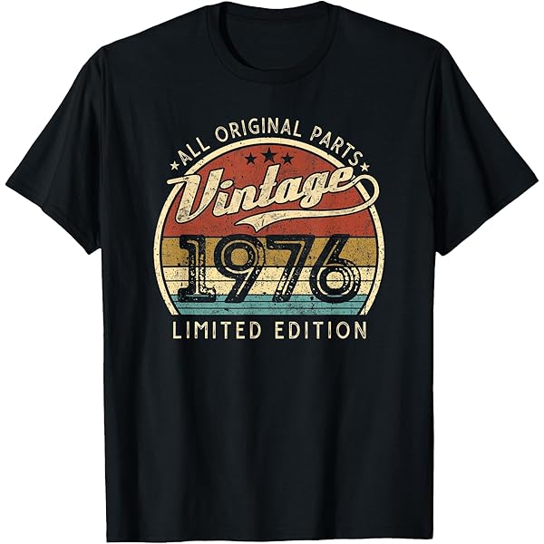 Amazon.com: 49th Birthday Retro Limited Edition Man Woman