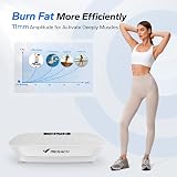 MERACH Vibration Plate Whole Body Workout with Bluetooth Speaker Grey view 3